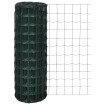 Set de euro valla acero verde 10x0,8 m