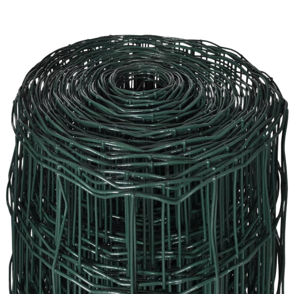 Set de euro valla acero verde 10x0,8