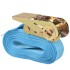 Correas de sujeción de trinquete 10 uds azul 0,8 T 4 m x 25