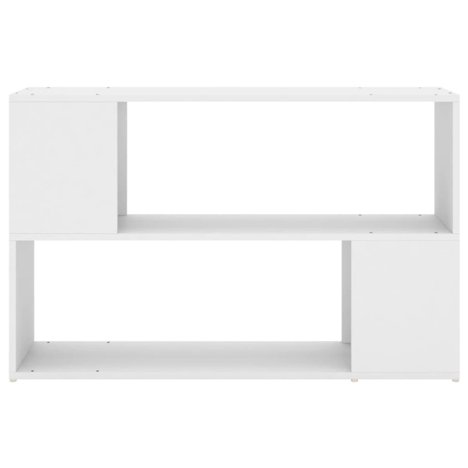 Estantería librería madera contrachapada blanco 100x24x63