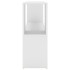 Estantería librería madera contrachapada blanco 100x24x63