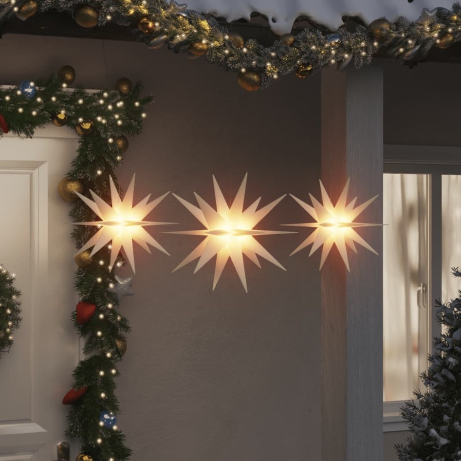 Lámparas de Navidad LED plegables 3 unidades