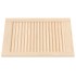 Puertas de armario de lamas 2 uds madera de pino 61,5x39,4