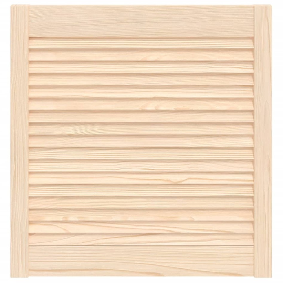 Puerta de armario de lamas madera de pino maciza 61,5x59,4