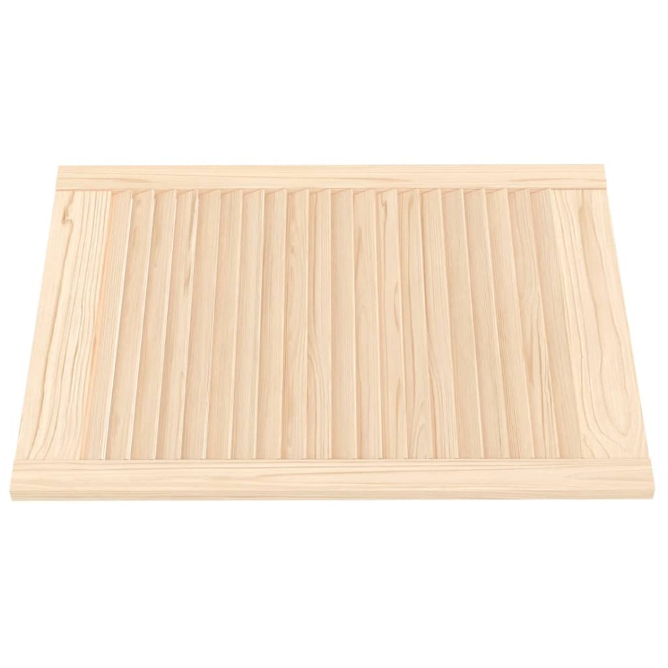 Puertas de armario de lamas 2 uds madera de pino 69x49,4