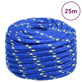 Cuerda de barco polipropileno azul 20 mm 25
