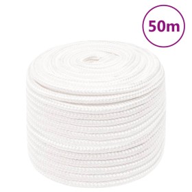 Cuerda de barco polipropileno blanco intenso 14 mm 50