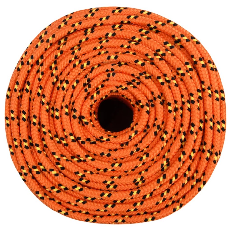 Cuerda de barco polipropileno naranja 6 mm 250