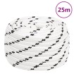 Cuerda de trabajo poliéster blanco 20 mm 25 m