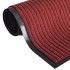 Alfombra de entrada de PVC roja, 120 x 180
