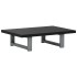 Mueble de cuarto de baño negro 60x40x16,3