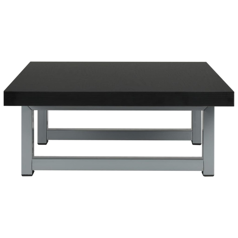 Mueble de cuarto de baño negro 60x40x16,3