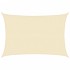 Toldo de vela crema HDPE 160 g/m² 3,5x5
