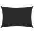 Toldo de vela HDPE negro 160 g/m² 4x5