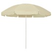 Sombrilla de playa amarillo arena 240 cm