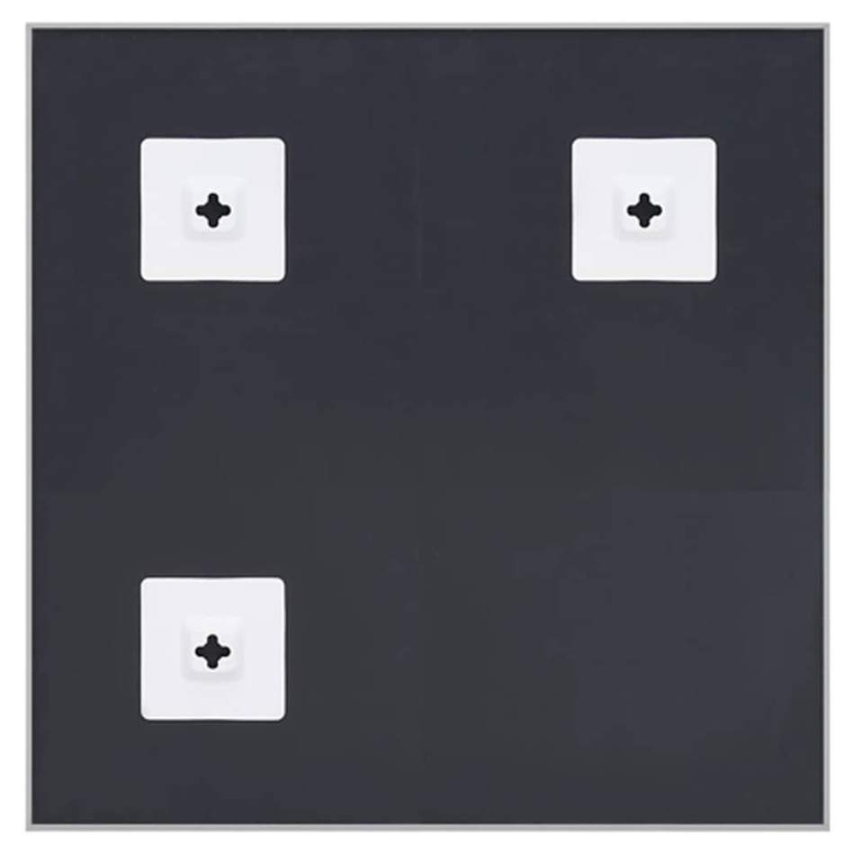 Espejo plateado 60x60