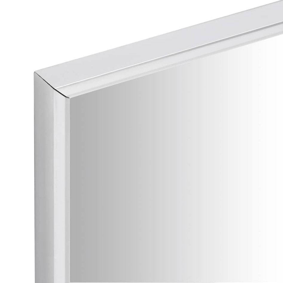 Espejo plateado 60x60