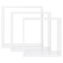Estantes cubo de pared 3 unidades MDF