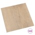 Tarimas de suelo autoadhesivas 20 uds PVC marrón 1,86