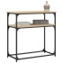 Mesa consola madera de ingeniería roble Sonoma 75x35,5x75