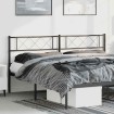 Cabecero de metal negro 180 cm