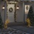 Estrella fugaz de luces Navidad con estacas 80 LED 62