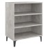 Aparador de madera contrachapada gris hormigón 57x35x70