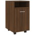 Armario auxiliar con ruedas contrachapado roble 33x38x60
