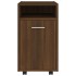 Armario auxiliar con ruedas contrachapado roble 33x38x60