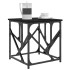 Mesa de centro madera de ingeniería negra 45x45x47,5