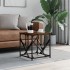 Mesa de centro madera contrachapada roble ahumado 45x45x47,5