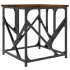 Mesa de centro madera contrachapada roble ahumado 45x45x47,5