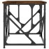 Mesa de centro madera contrachapada roble ahumado 45x45x47,5