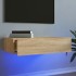 Mueble de TV con luces LED roble Sonoma 60x35x15,5