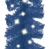 Guirnalda de Navidad con luces LED azul 20