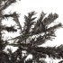 Árbol de Navidad delgado negro 180