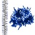 Tira de luces de racimo con 2000 LED PVC azul 17