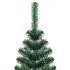 Árbol de Navidad artificial puntas iridiscentes PVC verde