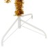 Medio árbol de Navidad artificial con soporte PET dorado 240