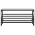 Mueble zapatero madera de ingeniería gris Sonoma 90x30x45