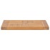 Tablero de mesa cuadrado madera maciza de teca 40x40x2,5