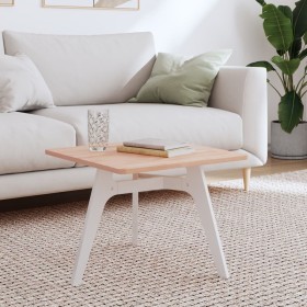 Tablero de mesa cuadrado de madera maciza de haya 50x50x1,5