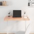 Tablero mesa madera tratada borde natural marrón 80x40x(2-6)