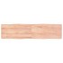 Tablero mesa madera tratada borde natural marrón