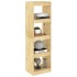 Estantería divisor de espacios madera de pino 40x30x135,5