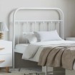 Cabecero de metal blanco 100 cm