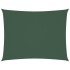Toldo de vela rectangular tela Oxford verde oscuro 2,5x4