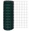 Set de euro valla acero verde 10x1 m