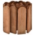 Rollos de borde de jardín 2 uds madera pino impregnada 120