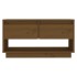 Mueble de TV madera maciza de pino marrón miel 74x34x40